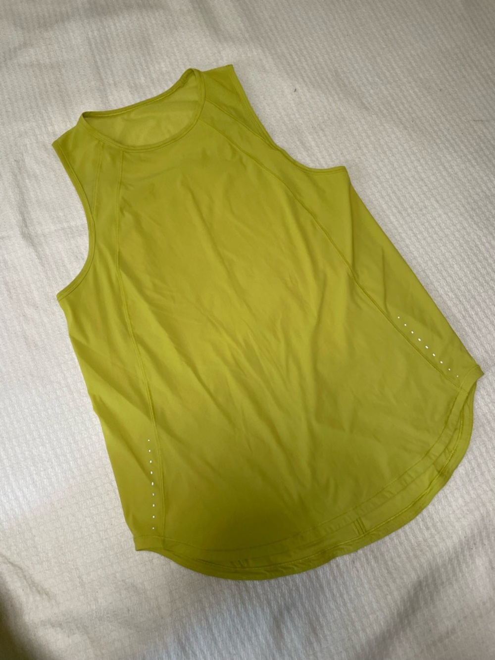 Lululemon Sculpt Tank - Yellow Pear 6 S Athletic Activewear Runnimg Yoga Luxury